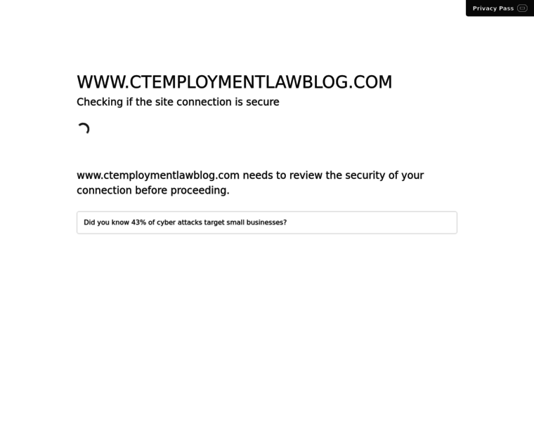 Ctemploymentlawblog.com thumbnail