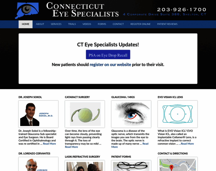 Cteyespecialists.com thumbnail