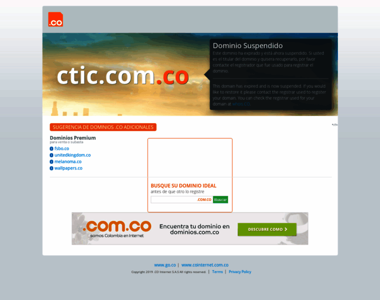 Ctic.com.co thumbnail