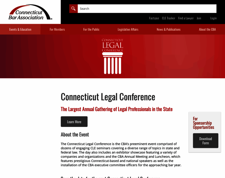 Ctlegalconference.com thumbnail