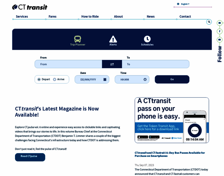 Cttransit.com thumbnail