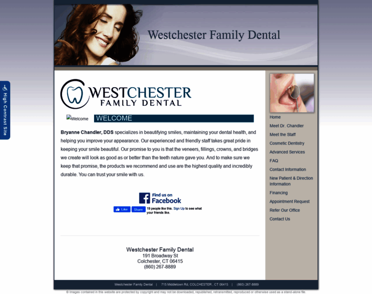 Ctwestchesterfamilydental.com thumbnail