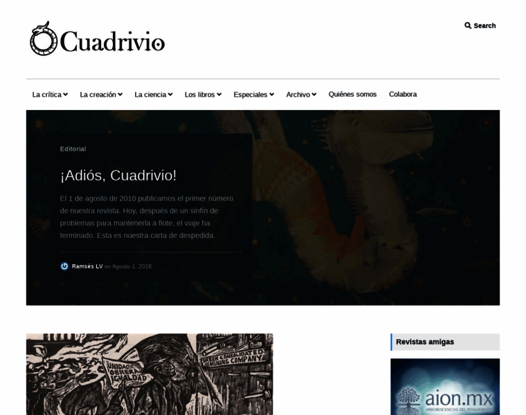 Cuadrivio.net thumbnail