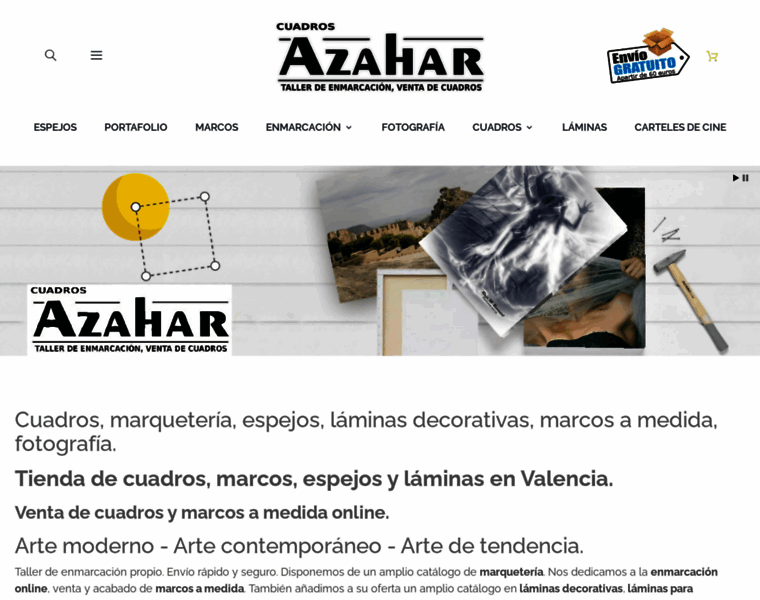 Cuadros-azahar.es thumbnail
