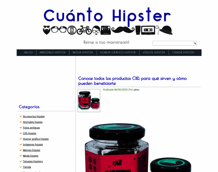 Cuantohipster.com thumbnail