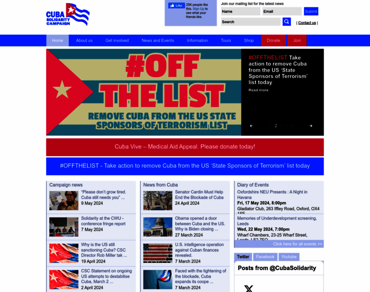 Cuba-solidarity.org.uk thumbnail