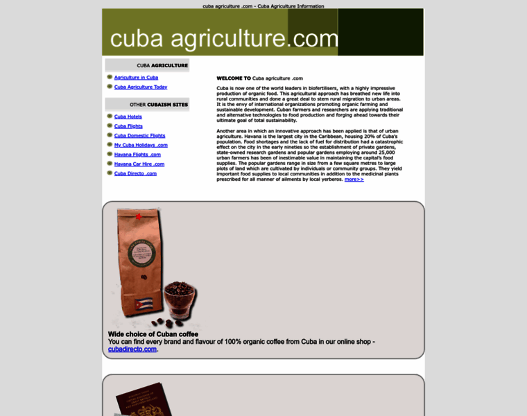 Cubaagriculture.com thumbnail