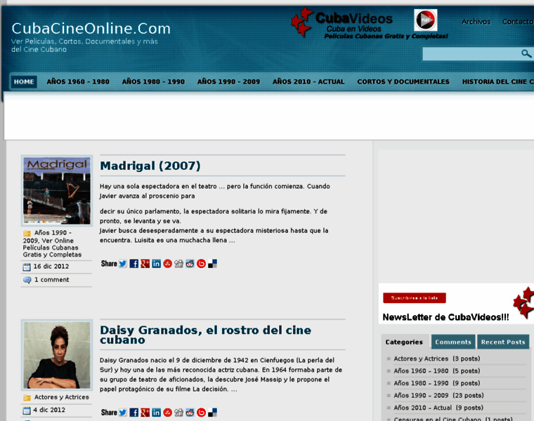 Cubacineonline.com thumbnail