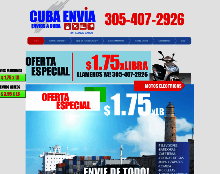 Cubaenvia.com thumbnail