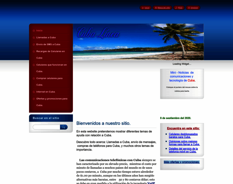 Cubalinea.com thumbnail