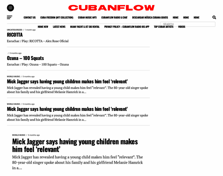 Cubanflow.com thumbnail