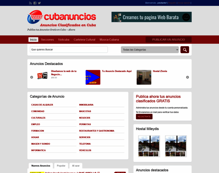 Cubanuncios.biz thumbnail