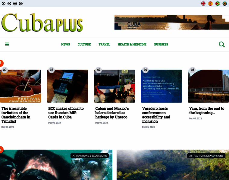 Cubaplusmagazine.com thumbnail