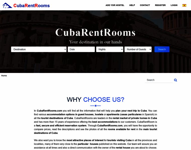 Cubarentrooms.com thumbnail