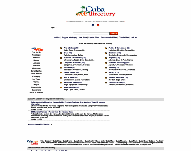 Cubawebdirectory.com thumbnail