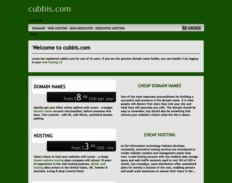Cubbis.com thumbnail