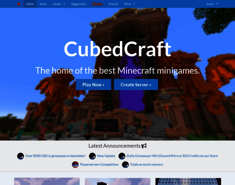 Cubedcraft.com thumbnail