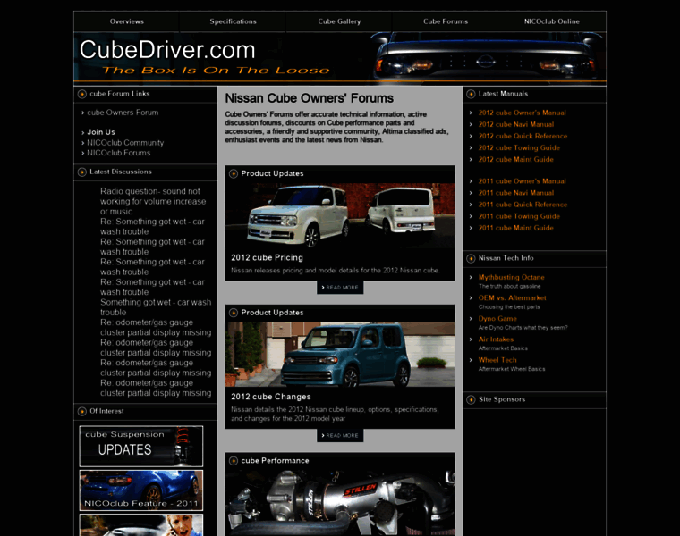 Cubedriver.com thumbnail