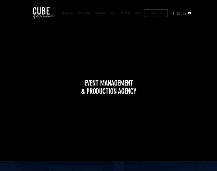 Cubegroupevents.com thumbnail