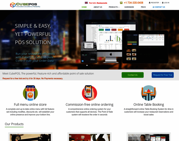 Cubepos.com thumbnail