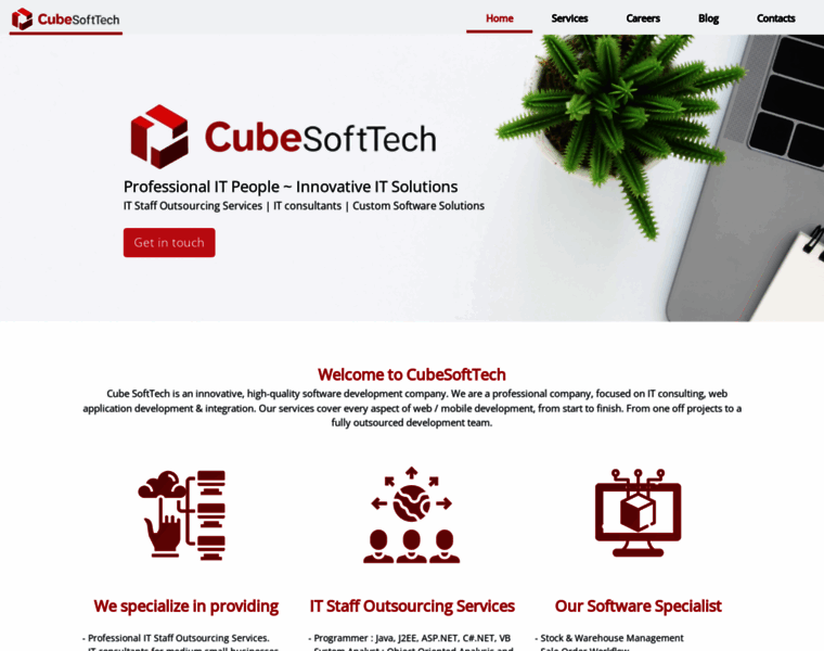 Cubesofttech.com thumbnail
