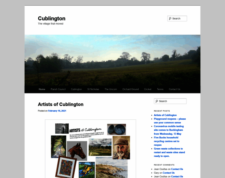Cublington.com thumbnail