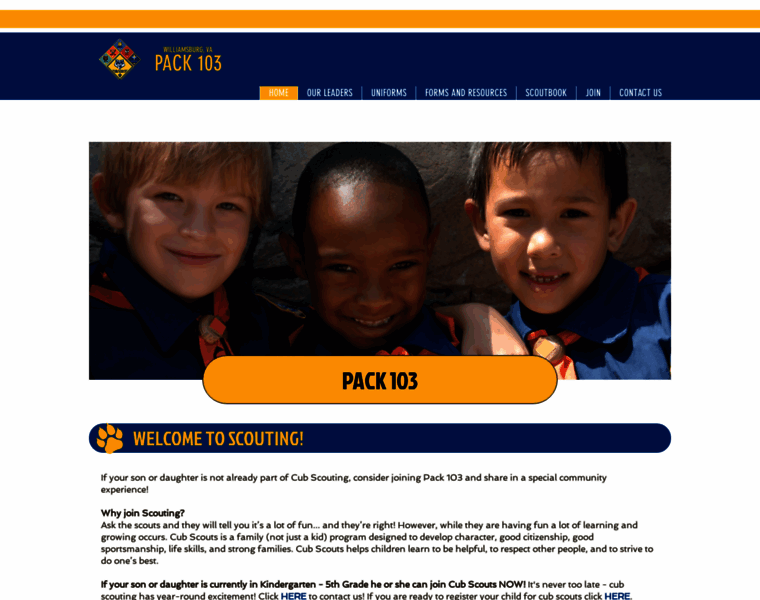 Cubscoutpack103.org thumbnail