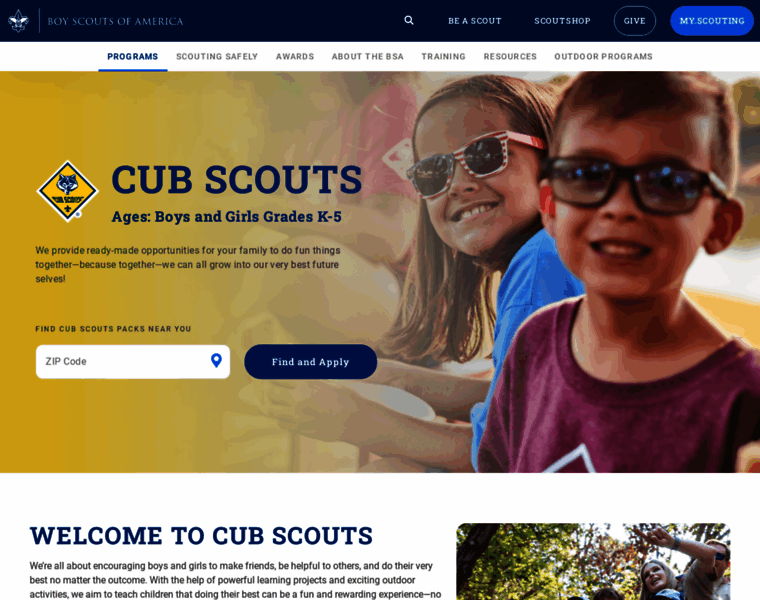 Cubscouts.org thumbnail