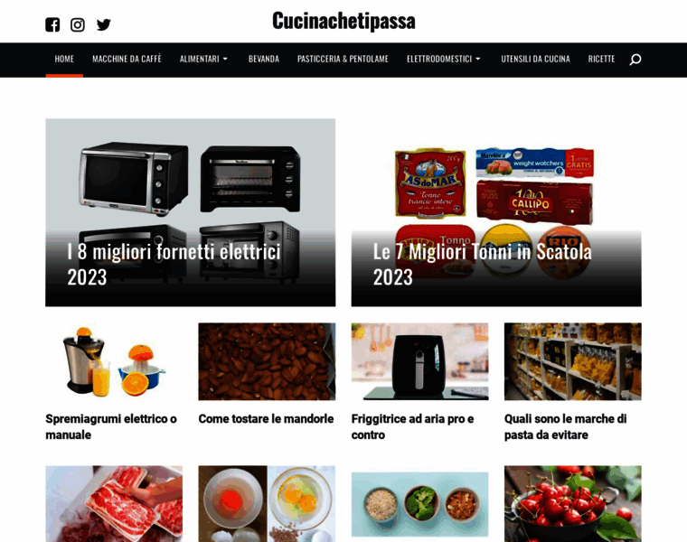 Cucinachetipassa.info thumbnail