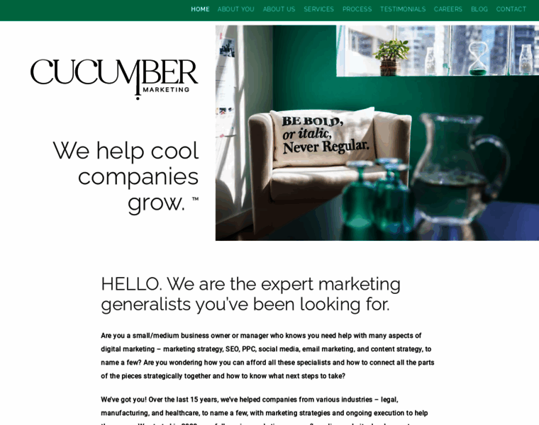 Cucumbermarketing.com thumbnail