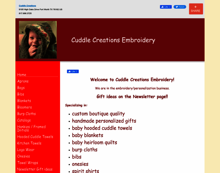 Cuddlecreations.com thumbnail