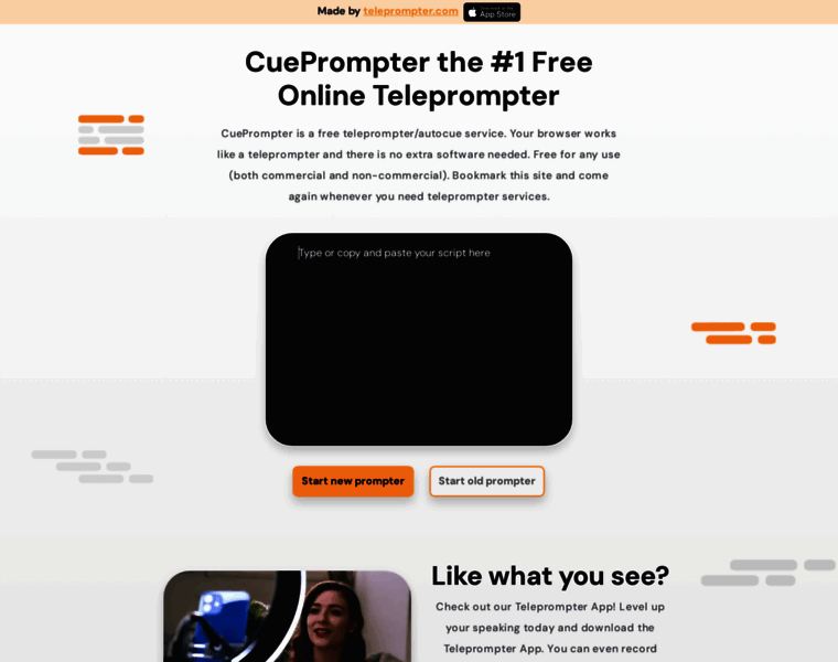 Cueprompter.com thumbnail