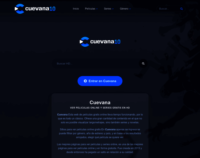 Cuevana10.design thumbnail