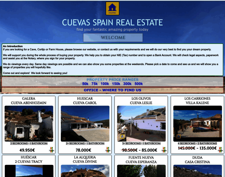 Cuevas-spain.com thumbnail