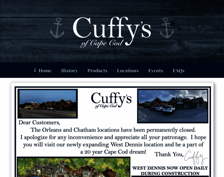 Cuffys.com thumbnail