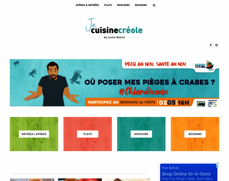 Cuisine-creole.com thumbnail