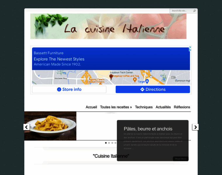 Cuisine-italienne.eu thumbnail