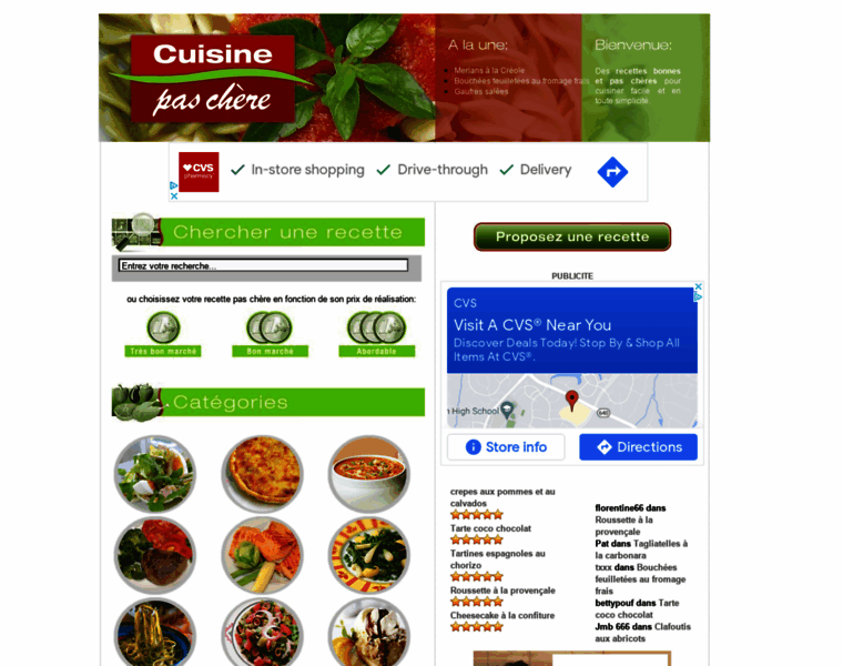 Cuisine-pas-chere.com thumbnail
