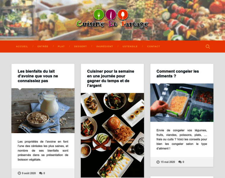 Cuisineetpartage.fr thumbnail