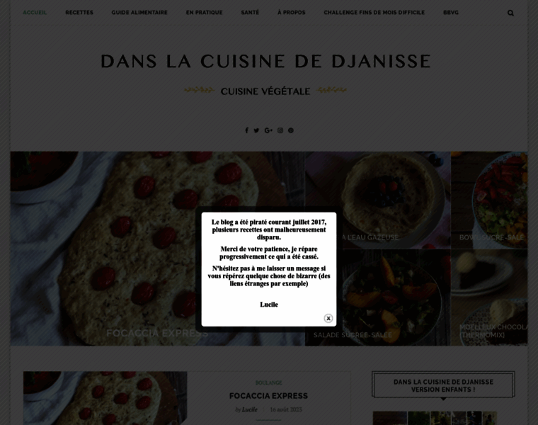 Cuisinevegetalienne.fr thumbnail