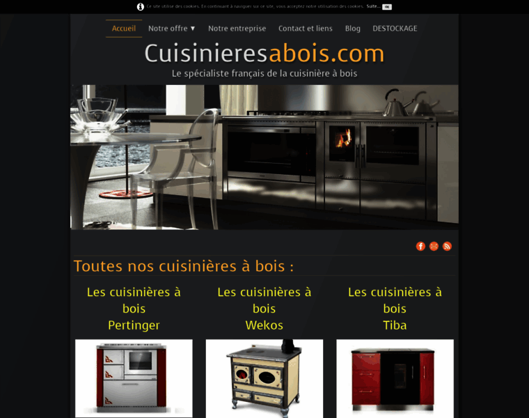 Cuisinieresabois.com thumbnail