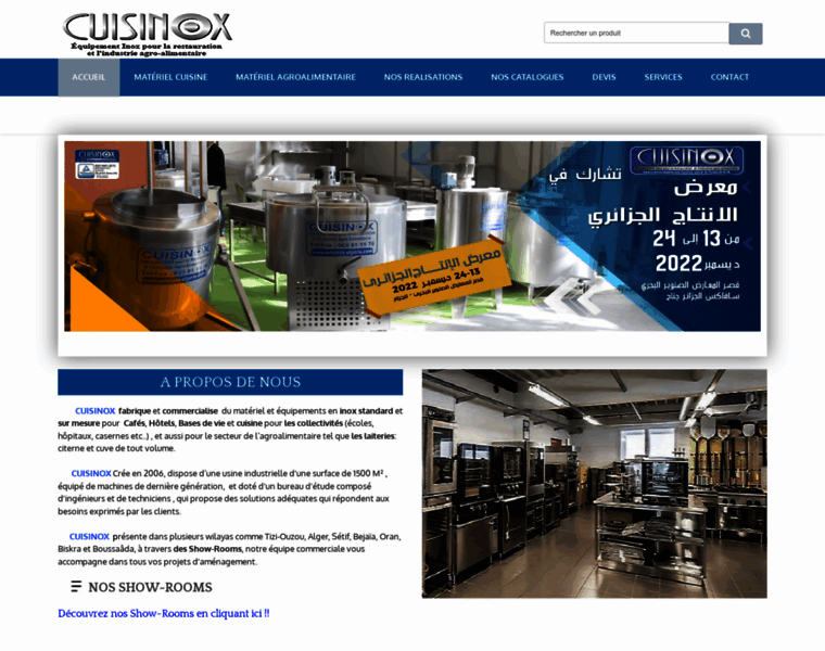 Cuisinox-algerie.com thumbnail
