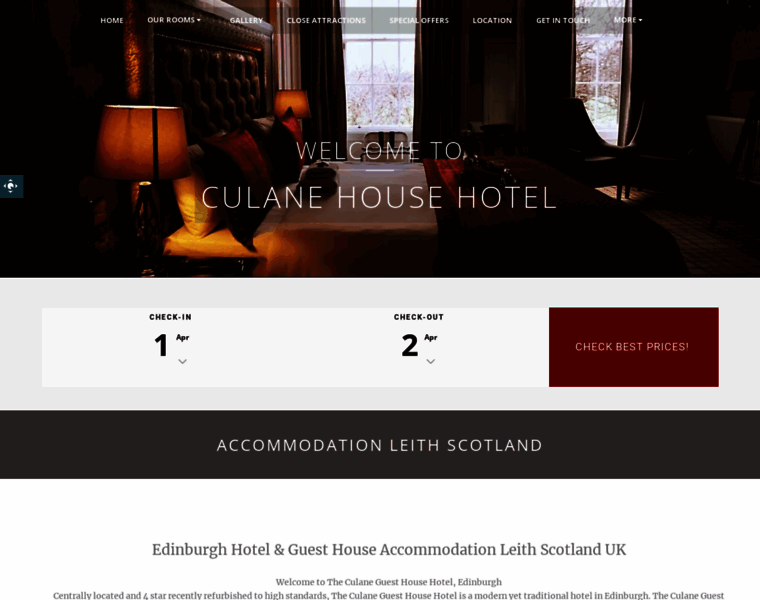 Culanehousehotel.co.uk thumbnail