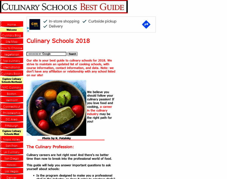 Culinary-schools-bestguide.com thumbnail