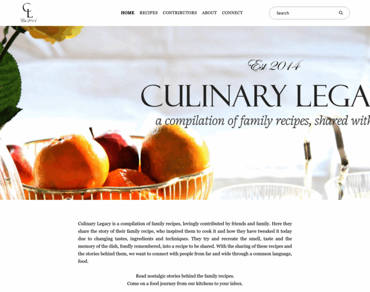 Culinarylegacy.com thumbnail