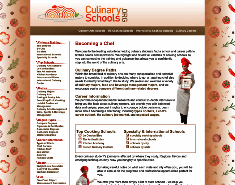 Culinaryschools.org thumbnail