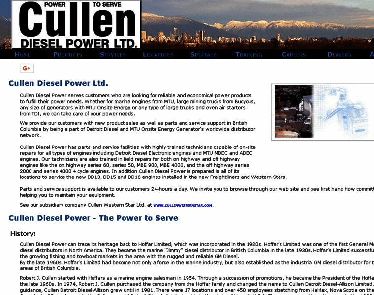 Cullendiesel.com thumbnail