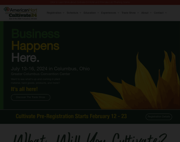 Cultivate16.mapyourshow.com thumbnail
