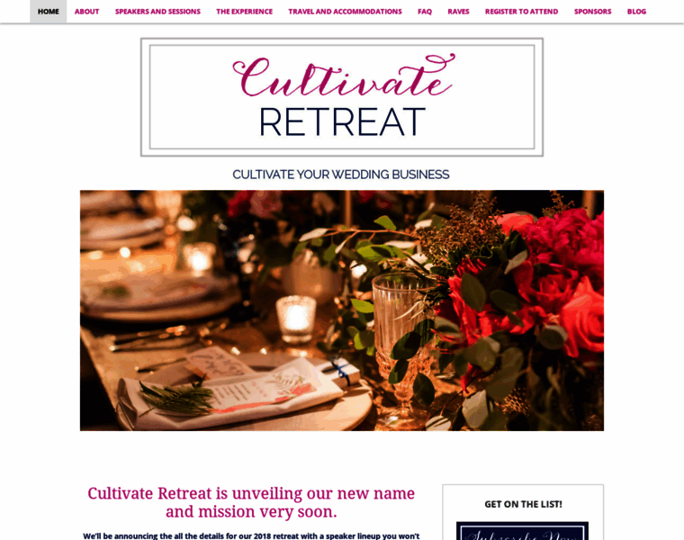 Cultivateretreat.com thumbnail