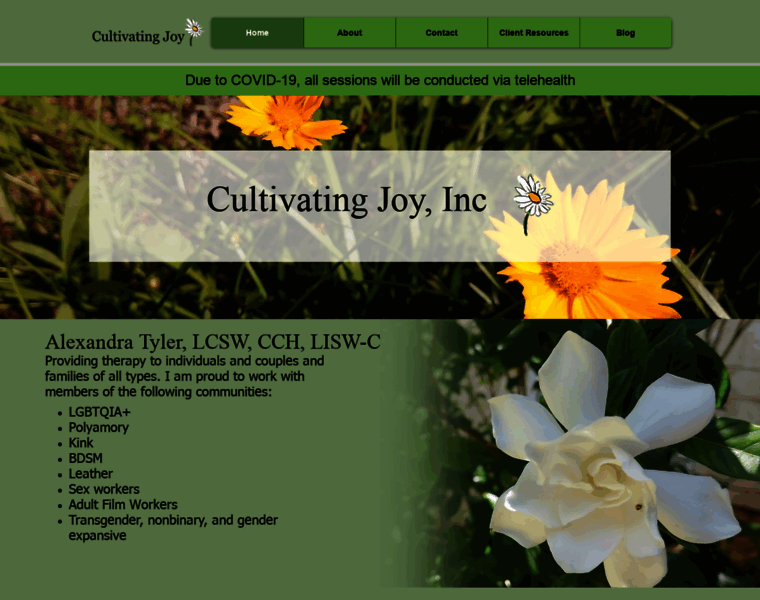 Cultivatingjoy.net thumbnail